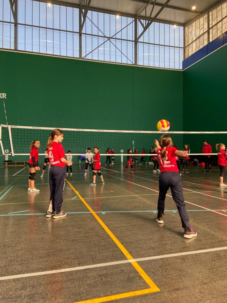 Celebrada la 1ª concentración Minivoley de la temporada